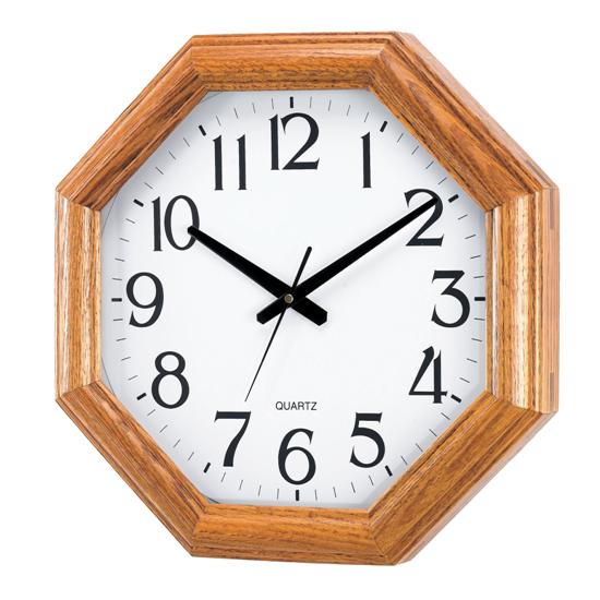 Kirch N5340AK New Haven Grand Solid Oak Office Clock
