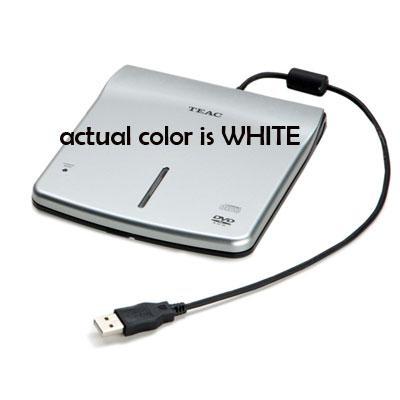 Teac America PUDVR10A90 White Ext DVDROM Kit with softwar