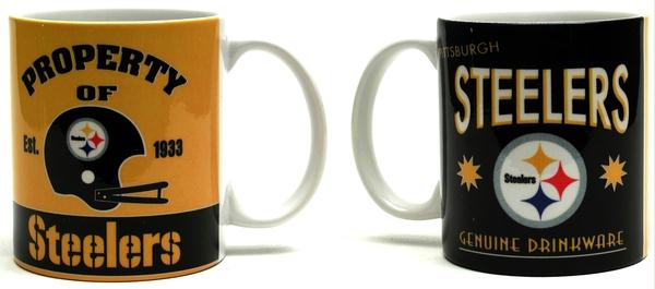 Retro NFL Pittsburgh Steelers Ceramic Mug