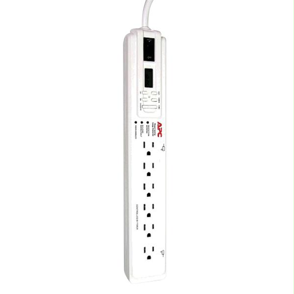 APC P6GC 6 - OUTLET SURGE PROTECTOR WITH LCD TIMER