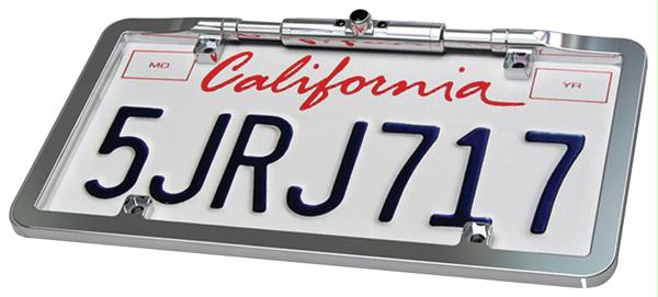 BOYO VTL251 ULTRA - SLIM METAL LICENSE PLATE CAMERA - CHROME ZINC BOYO VTL251 ULTRA - SLIM METAL LICENSE PLATE CAMERA - CHROME ZINC