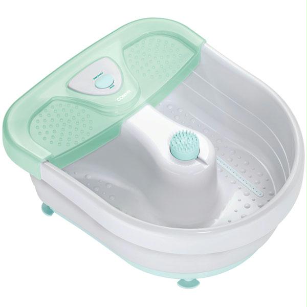 CONAIR FB27R FOOT BATH WITH HEAT BUBBLES and 3 ATTACHMENTS