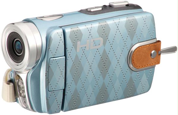 DXG USA DXG-533VB HD 8.0 MEGAPIXEL SOHO 720P HIGH - DEFINITION CAMCORDER - BLUE ARGYLE