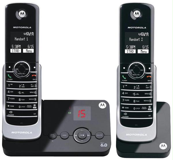 PREMIUM 2 HANDSET DECT 6.0 CORDLESS PHONE SYSTEM WITH CALLER ID and DIGITAL ANSWERING SYSTEM - S802