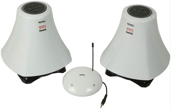 ROYAL 29298R 900 MHZ WEATHERPROOF WIRELESS SPEAKERS