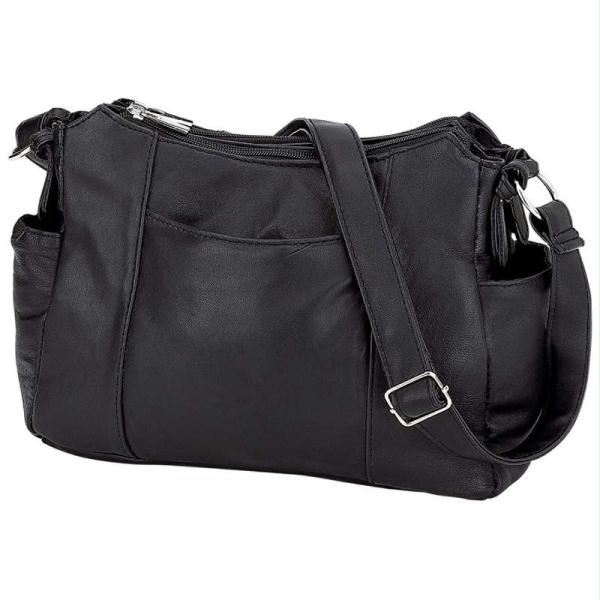 Lambskin Leather Purse - Stuffed