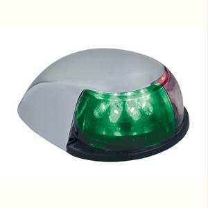 Led Bi - Color Bow Light - Red/green - 12v - Chrome Plated Housing - 0619dp0chr