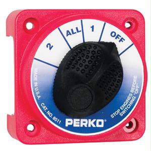 Compact Medium Duty Battery Selector Switch w/o Key Lock - 8511DP