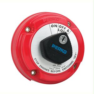 Medium Duty Main Battery Disconnect Switch With Alternator Field Disconnect And Key Lock - 9604dp