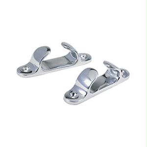 4 Straight Chock - Chrome Plated Zinc - 1230DP0CHR