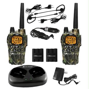 Midland GXT1050VP4 50 Channel GMRS/FRS Radio  Camo Waterproof  GXT1050VP4