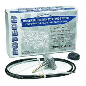 UFlex Rotech 14 Rotary Steering Package - Cable Bezel Helm - ROTECH14