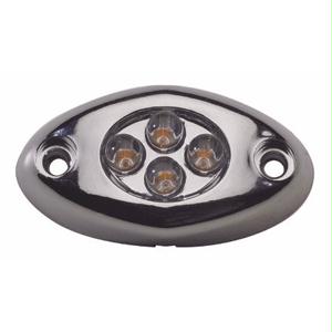 Surface Mount Coutesy Light - White Chrome