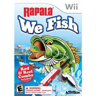 Activision Blizzard Inc 76073 Rapala: We Fish with Rod Wii