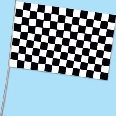 Checkered Flag - Plastic- Pack Of 144