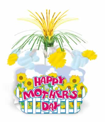 Beistle 50031 Happy Mothers Day Centerpiece Pack of 12