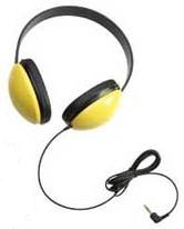 International 2800-yl Listening First Stereo Headphones - Yellow