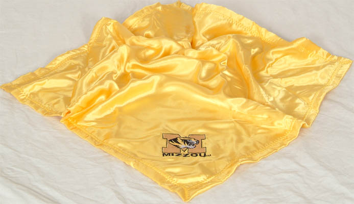 UPC 697924006180 product image for Comfy Feet - MISBB - Missouri Tigers Baby Blanket | upcitemdb.com