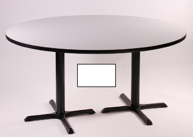 Bct60R-36 Cafe and Breakroom Tables - Round Table - White