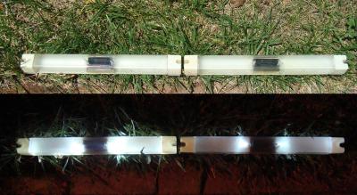 Creative Motion 12568 - Solar Path Light With White LED Bulb - Set Of 2 Pieces Creative Motion 12568 - Solar Path Light With White LED Bulb - Set Of 2 Pieces
