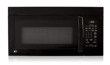 Lg Lmv1680Bb  1.6 Cubic Feet Over The Range Microwave  Black