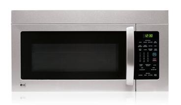 Lg Lmv1680St  1.6 Cubic Feet Over The Range Microwave  Stainless Steel