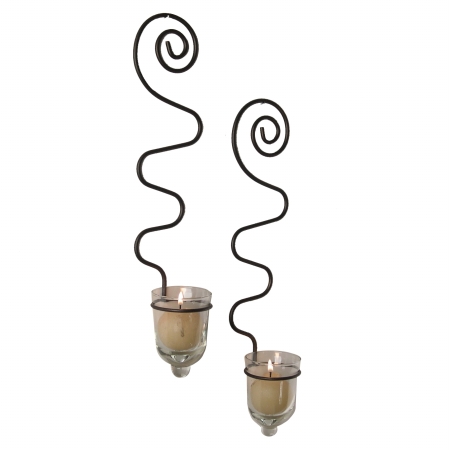 Danya B QBA564 Wire Wall Sconces Set
