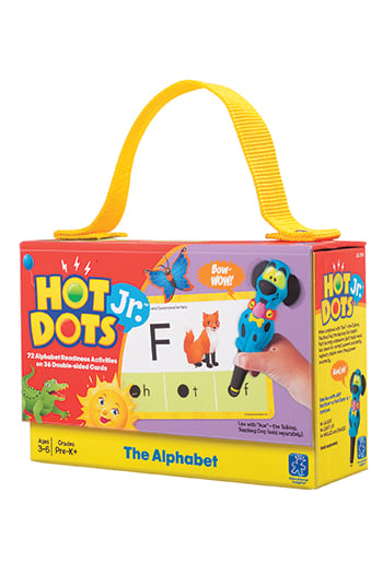Ei-2351 Hot Dots Jr Cards The Alphabet