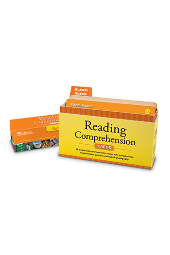 Learning Resources LER5503 Reading Comprehension Card Sets Gr5