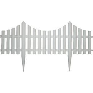 Emsco 2140DS Decorative Picket Fencing  White