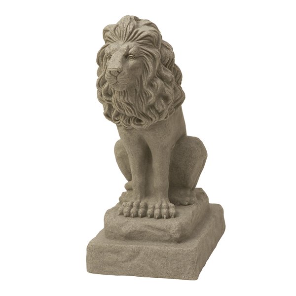 Guardian Lion Garden Statuary - Sandstone