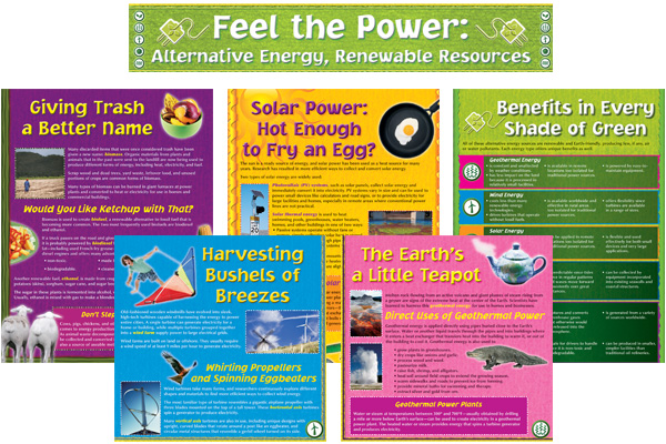 North Star Teacher Resources NS3034 Bulletin Boards Alternative Energy Sources 2