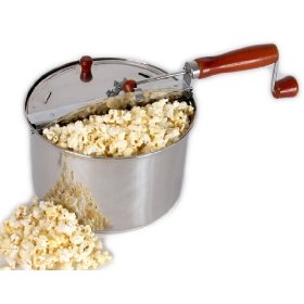 Neway International NC00289 Cook N Home 6.5 Quart Stainless Steel Stovetop Popcorn Popper
