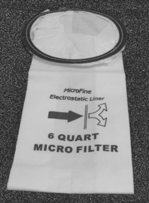 Oreck PKBP106QT Disposable Dust Bags For Oreck 6 Quart Backpack Vacuums  Pack Of