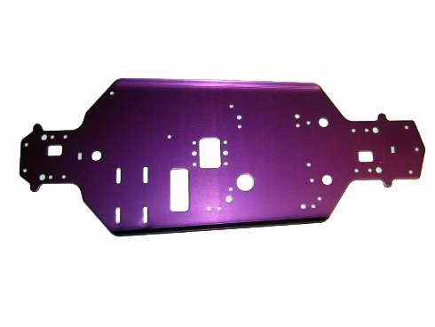 02001 Purple 6065 Aluminum Chassis - For All Vehicles