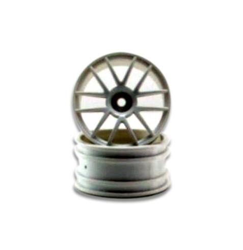 02018w White Spoke Wheels - For All Vehicles