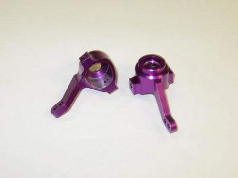 02131p Aluminum Steering Arm - Purple - For All Vehicles