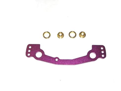 Redcat Racing 81010P SteeringAckerman Plate Purple For Redcat RC Racing Vehicles