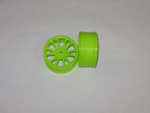 Redcat Racing 85005g Green Rear Wheels For Redcat RC Racing Vehicles