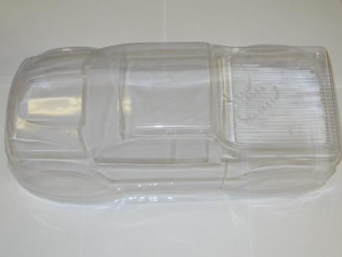 08035 .10 Truck Clear Unpainted Body - For All Vehicles