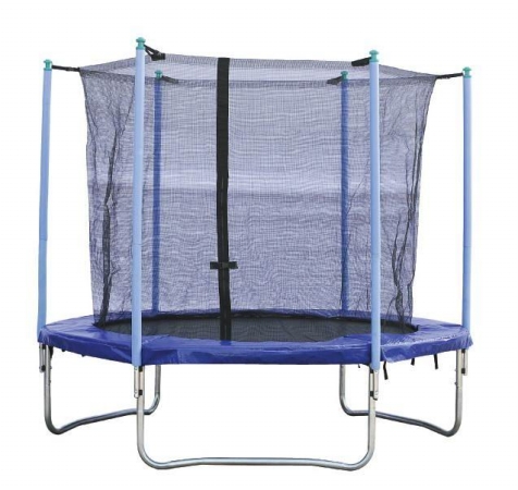 Sunny STP8 8FT Round Trampoline with Enclosure