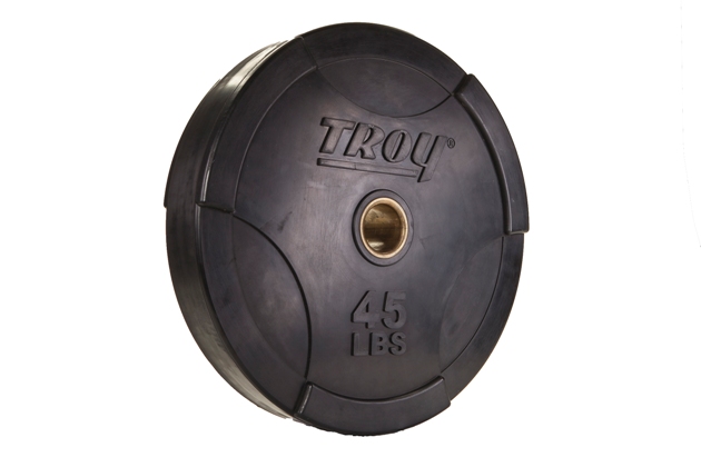 Troy Barbell BO-005SBP Interlocking Olympic Rubber Bumper Plate - 5 Pounds