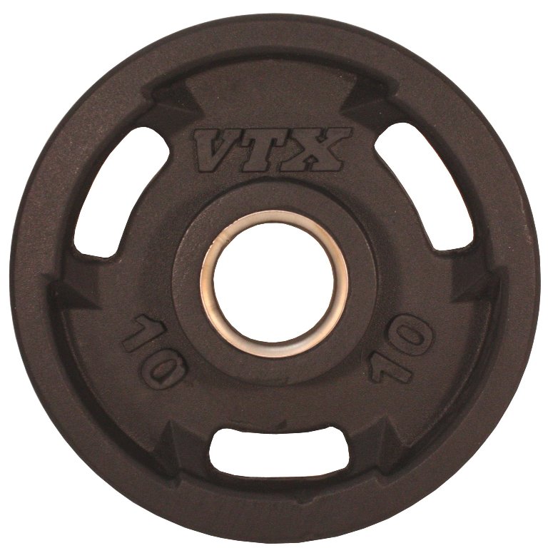 Troy Barbell GO-010VR VTX Rubber Grip Plate - 10 Pounds