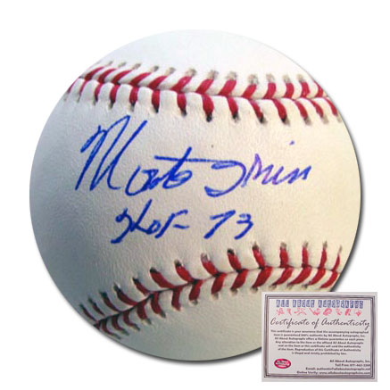 All About Autographs Aaa-75494 Monte Irvin San Francisco Giants Hand Signed Rawlings Mlb Baseball With Hof 73 Inscription