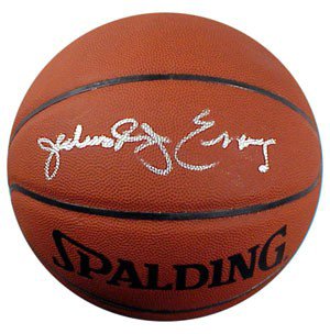 All About Autographs Aaa-76057 Julius Dr J Erving Philadelphia 76Ers NBA Hand Signed Official Basketball