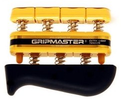 Accu-Net 14000 Gripmaster Hand and Finger Exerciser - Yellow -X-Light
