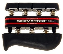 Accu-Net 14003 Gripmaster Hand and Finger Exerciser - Black -Heavy