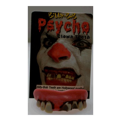 Billy Bob Teeth 10092 Psycho Clown Fake Teeth