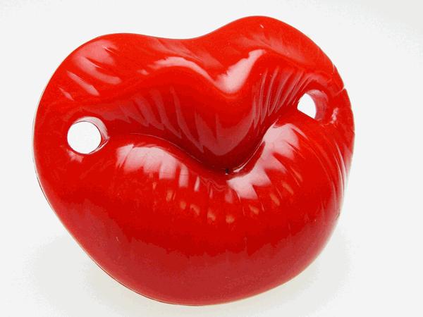 Billy Bob Teeth 50030 Gimme A Kiss Pacifier