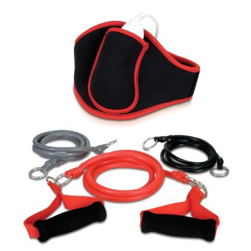 dreamGear DGWII-1212 Activ3 Workout Kit- Red-Black